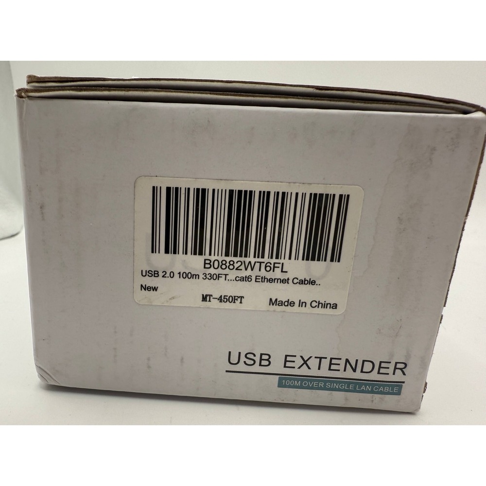 MT-VIKI USB 2.0 Extender 100M 330FT Over Single LAN Cable MT 450FT TX RX - Picture 8 of 10